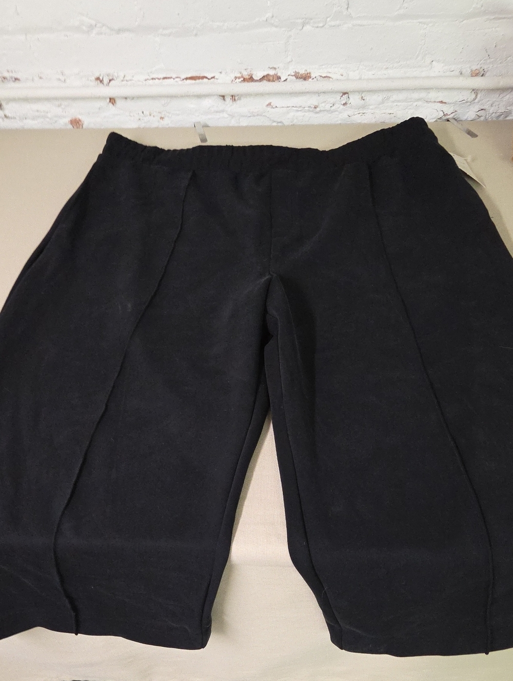 NWT Wide Leg Crops Size 2X Black Pants A New DAY